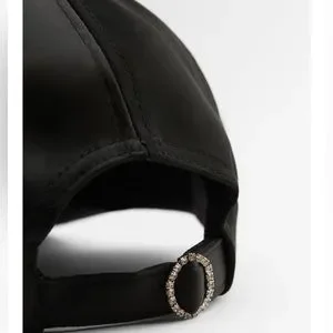 ✨SALE✨ ZARA RHINESTONE SATIN EFFECT HAT ✨SALE✨ Zara | Accessories | Sale Zara Rhinestone Satin Effect Hat  main image 3